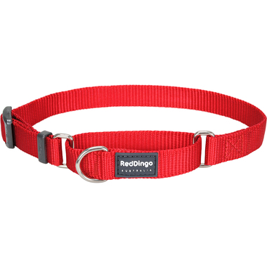 Red Dingo Classic Red Martingale Dog Collar